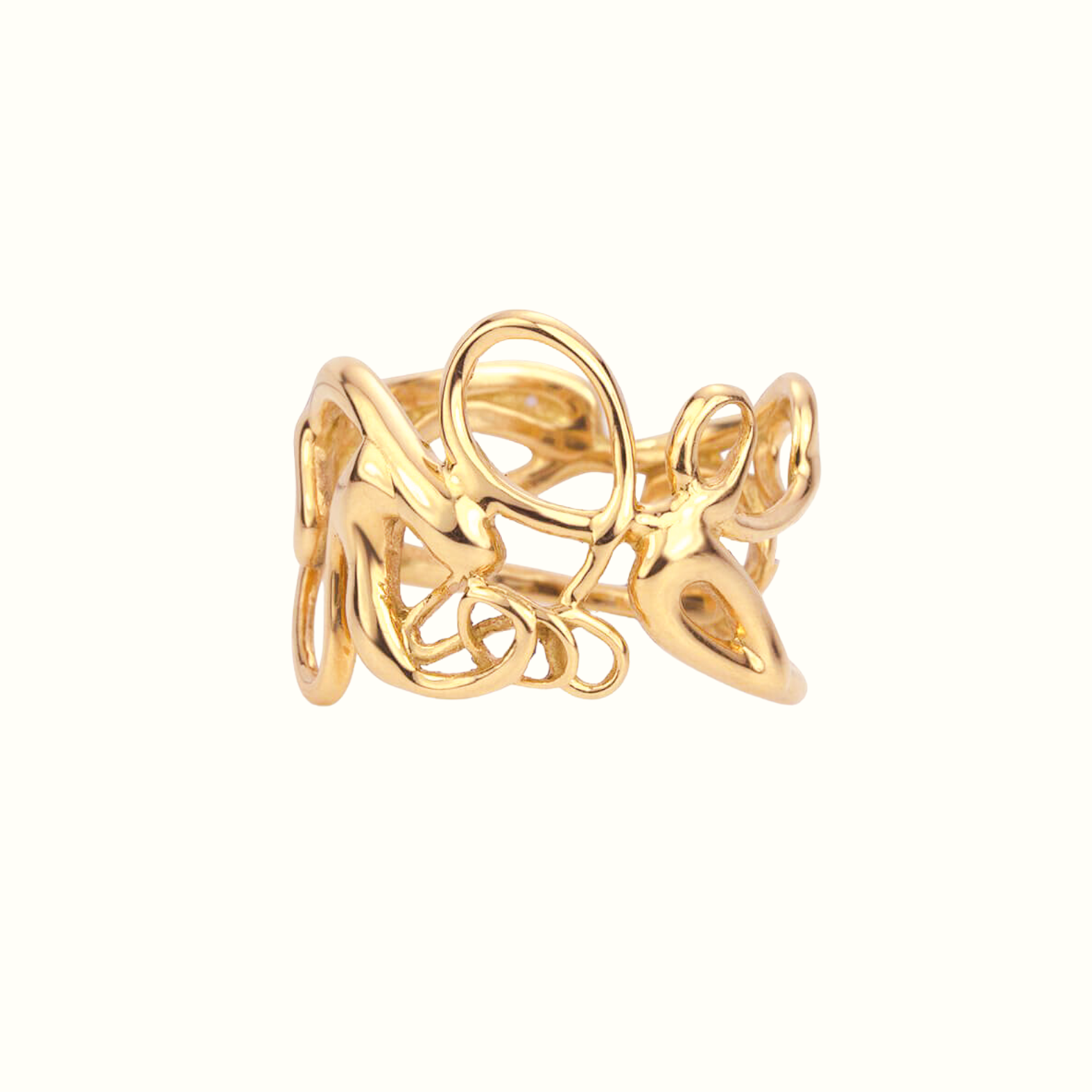 607-11514 Dorothee Rosen 18k yellow script ring.png