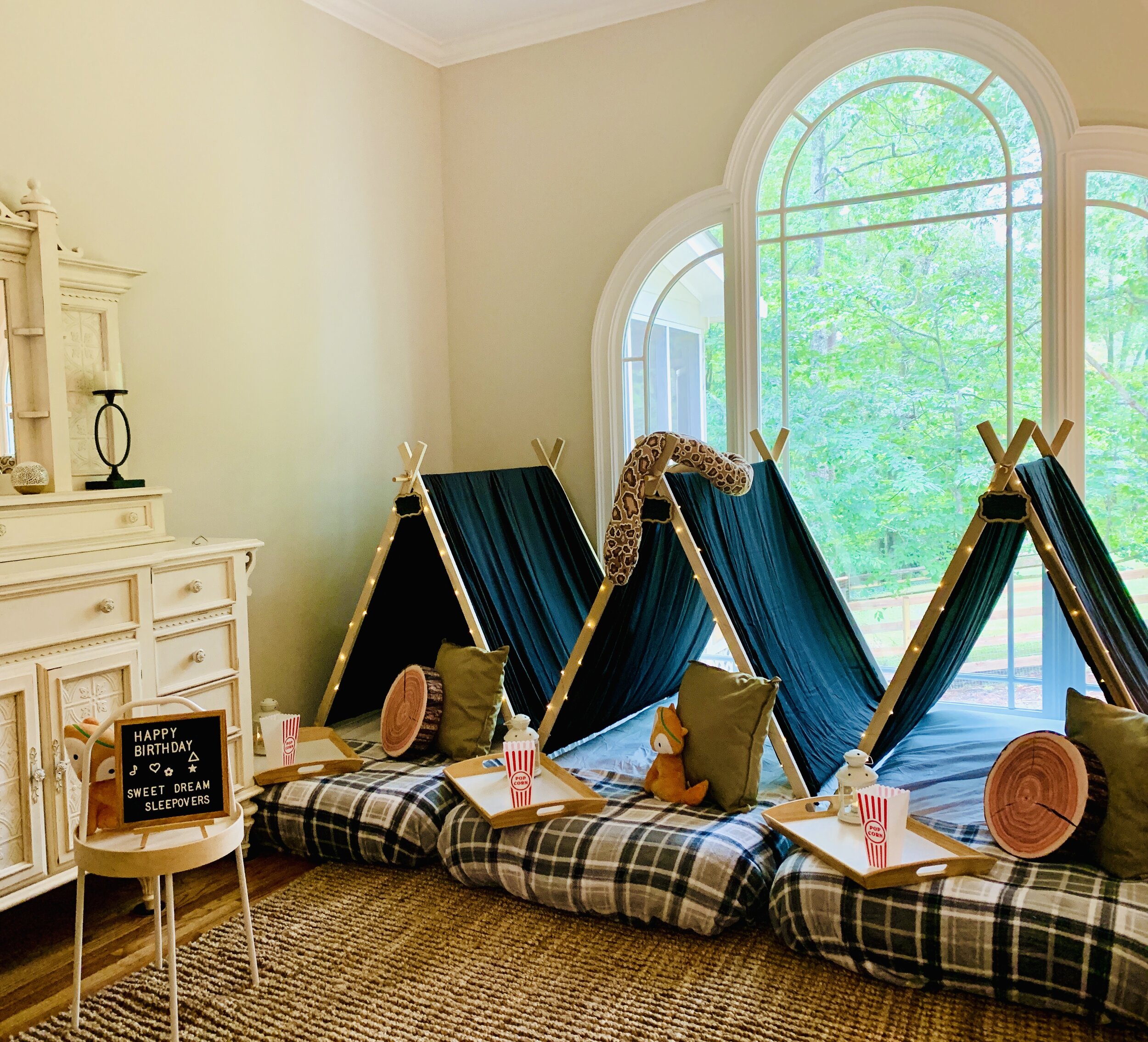 Sleepover Party Tent Rentals for Kids – sweet mitten dreams