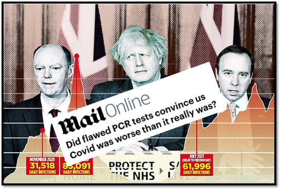 Could the Conspiracy Theorists ‘Have Been Right all Along’ asks the Daily Mail?