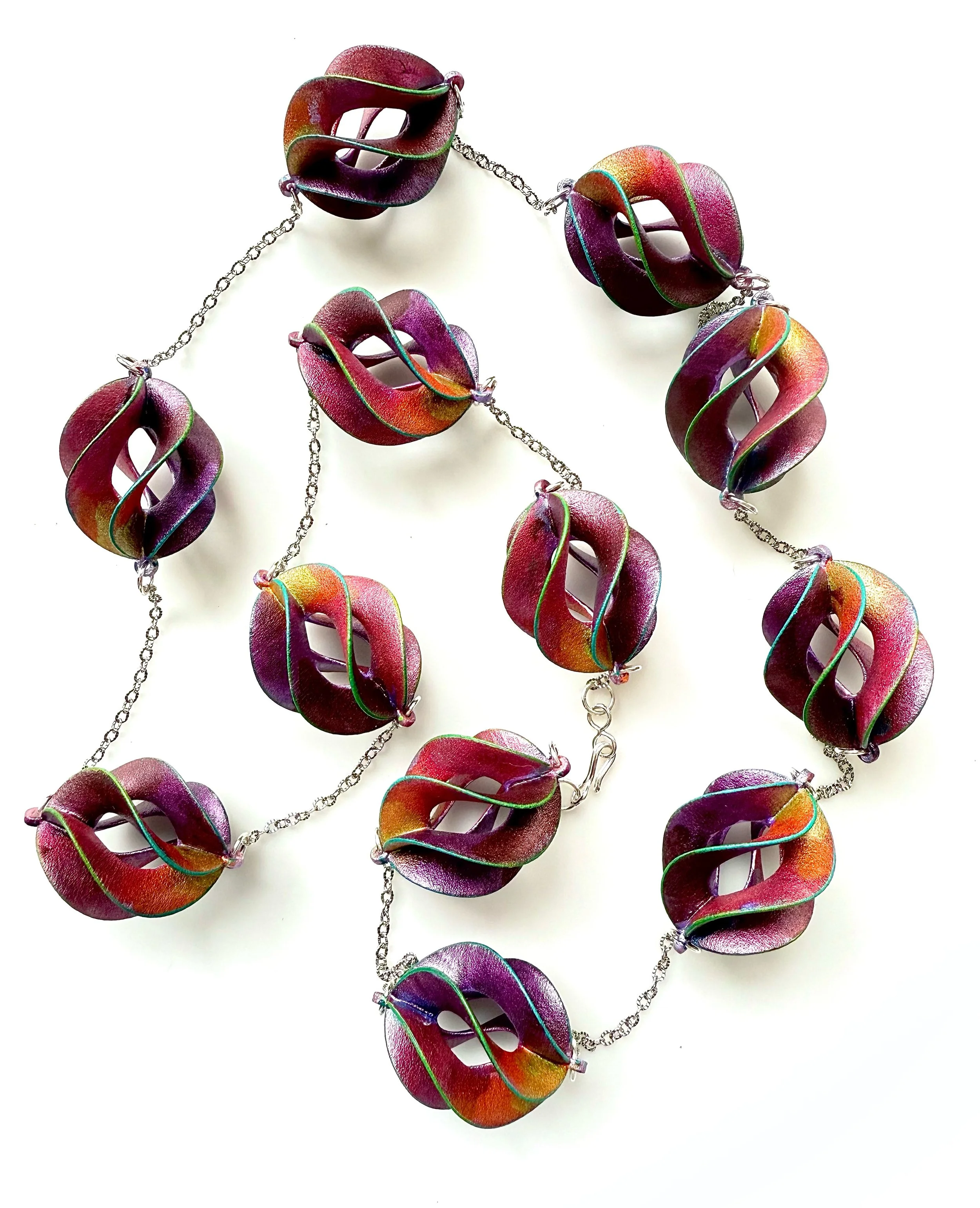 Star Ruby with 12 links and sterling chain $875