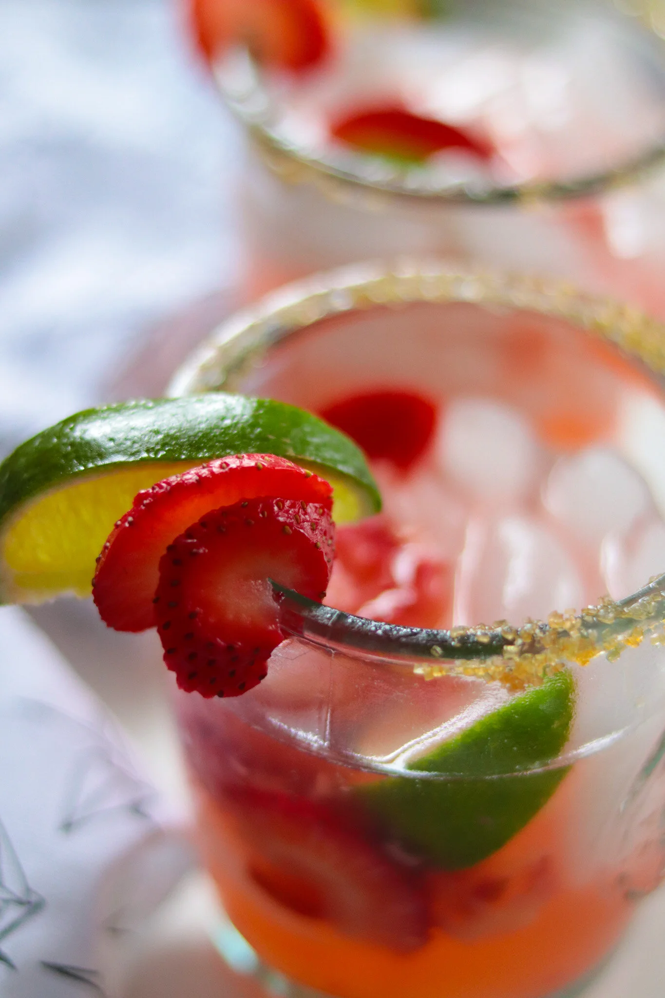 Simple Summer Strawberry Margarita 