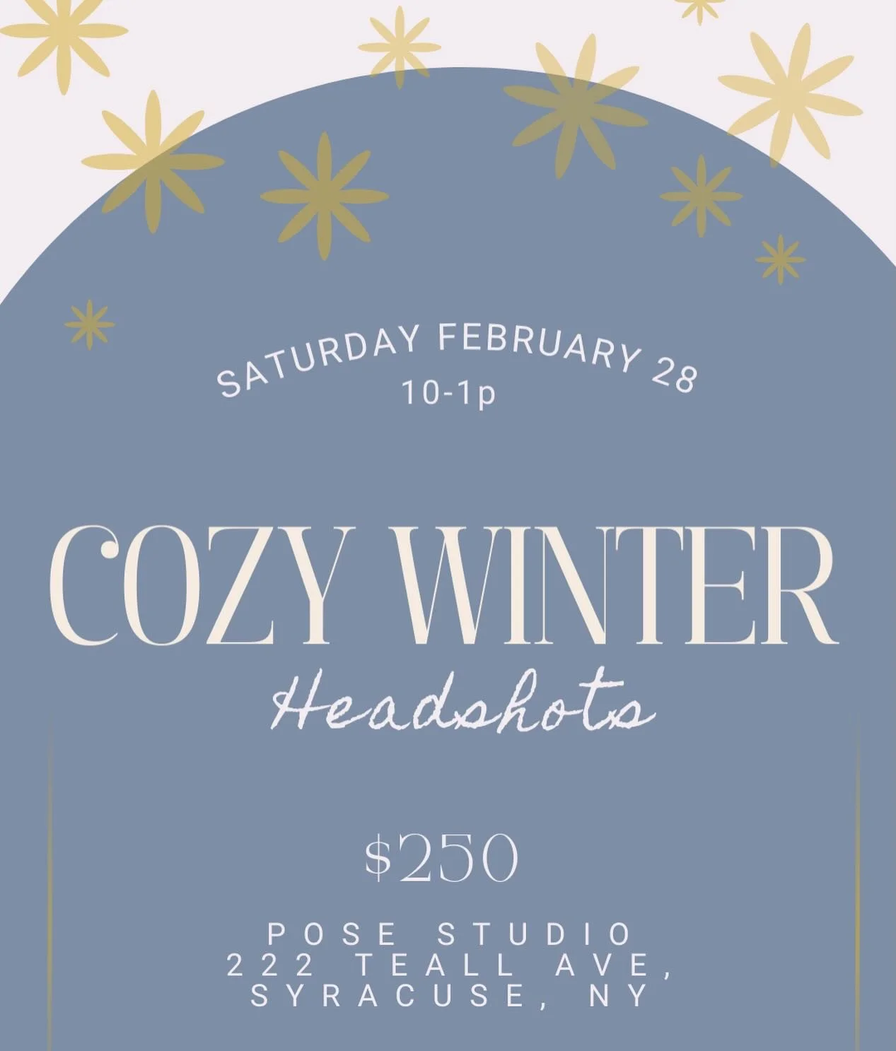 It&rsquo;s live. ✨
Cozy Headshots are officially open for booking.

This is for you if you want new headshots but don&rsquo;t want:
&ndash; stiff poses
&ndash; forced smiles
&ndash; photos that don&rsquo;t feel like you

You&rsquo;ll be guided the en