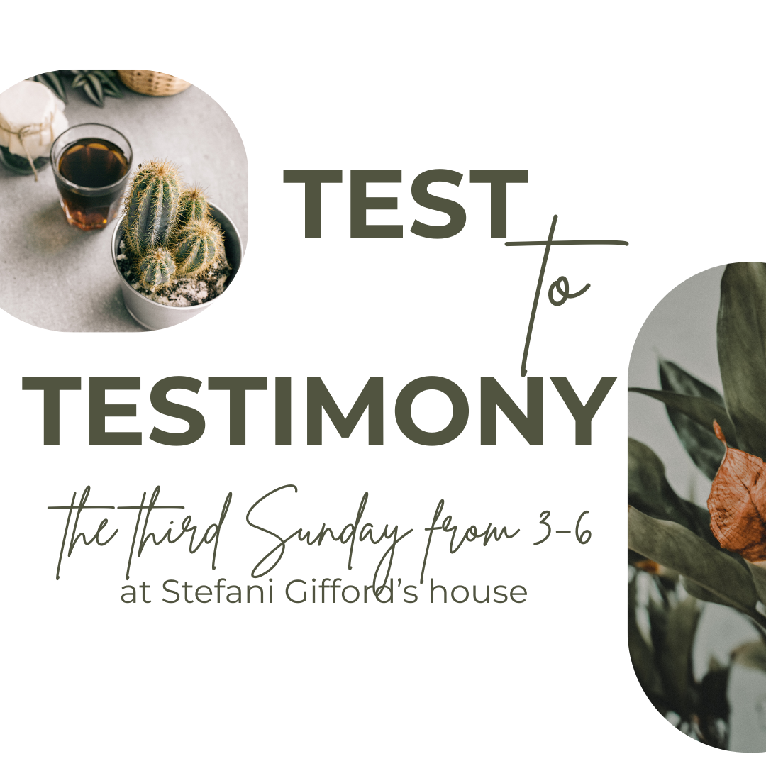Test to Testimony