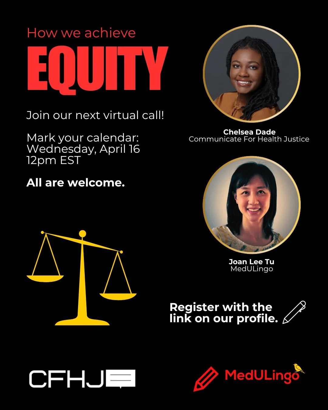 Events — Communicate For Health Justice (CFHJ)