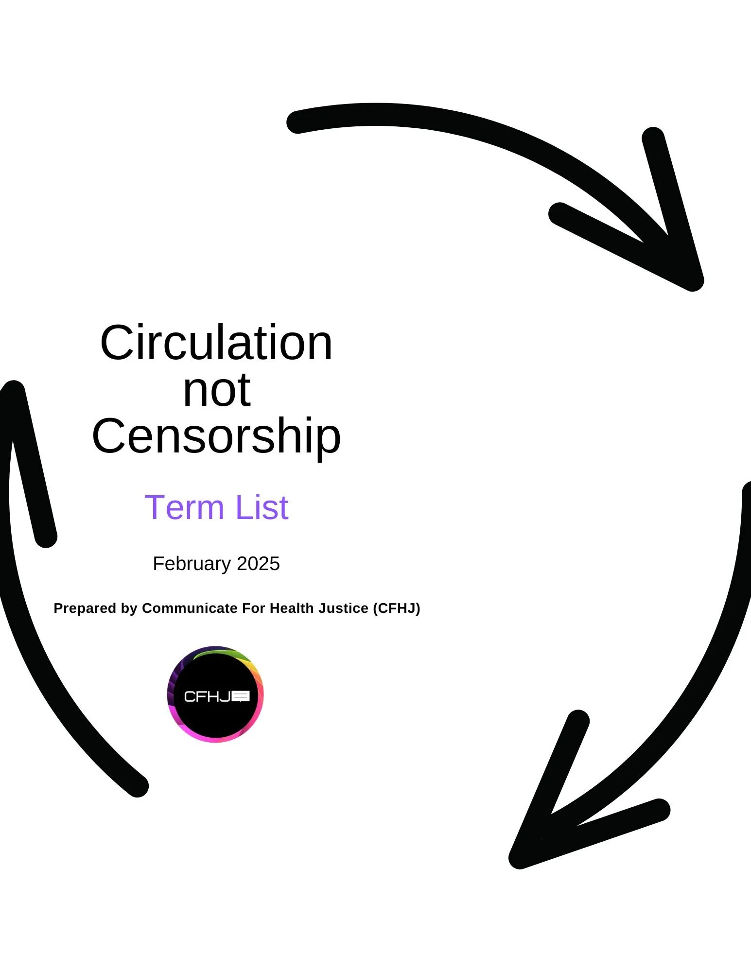 Communicate For Health Justice (CFHJ)