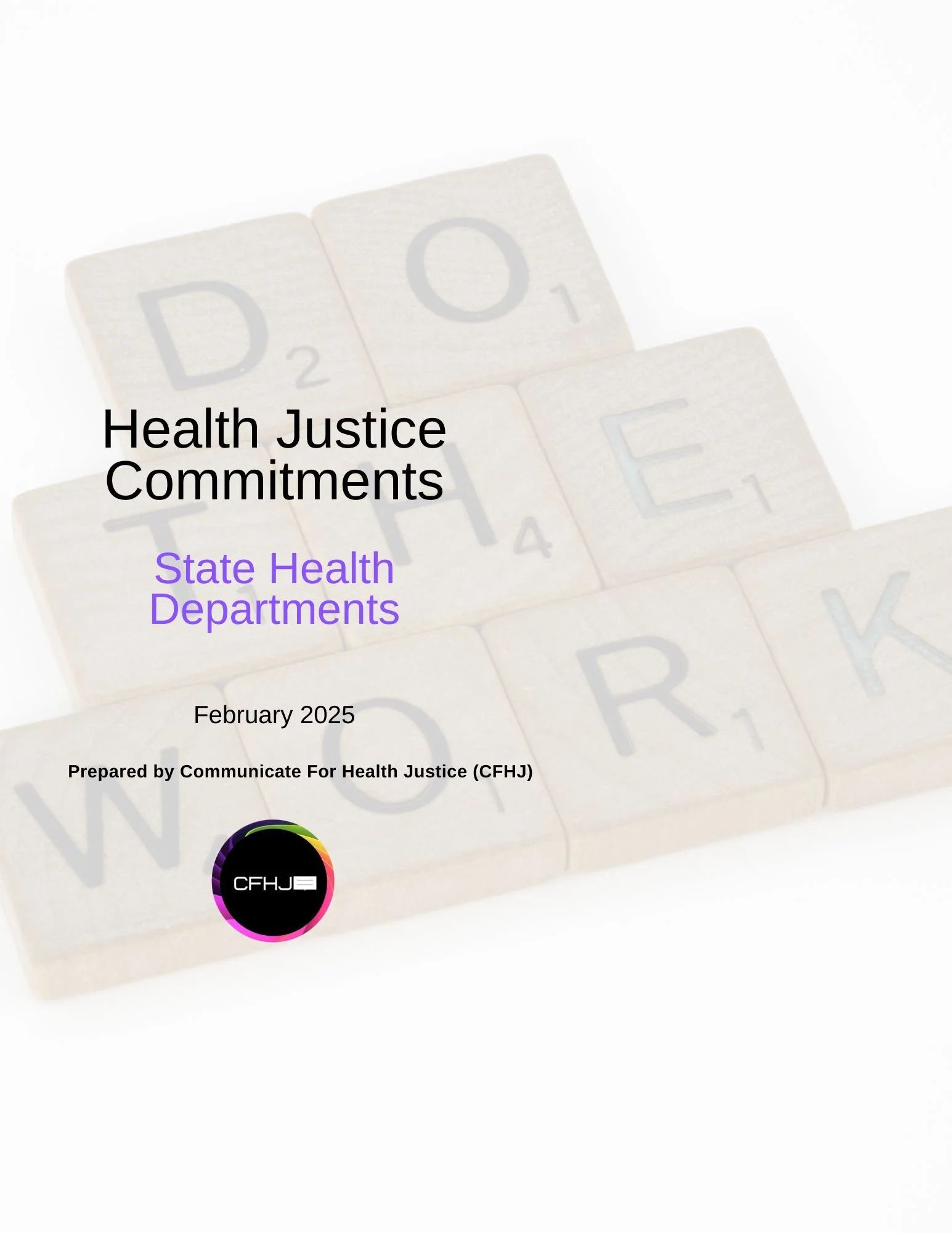 Research — Communicate For Health Justice (CFHJ)