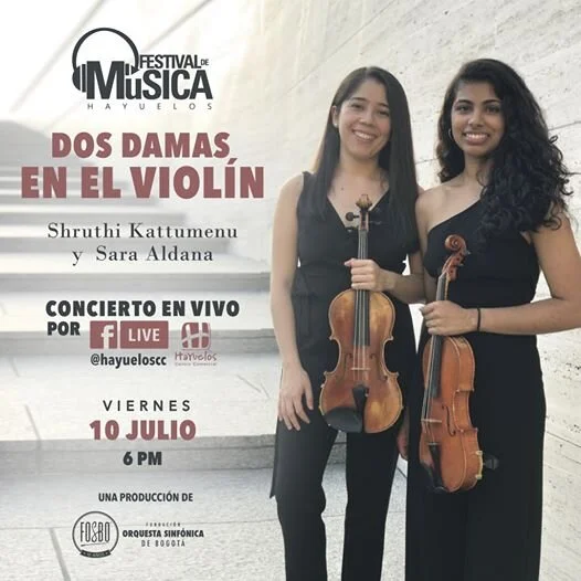 Festival de Música en Casa: Dos Damas en el Violín