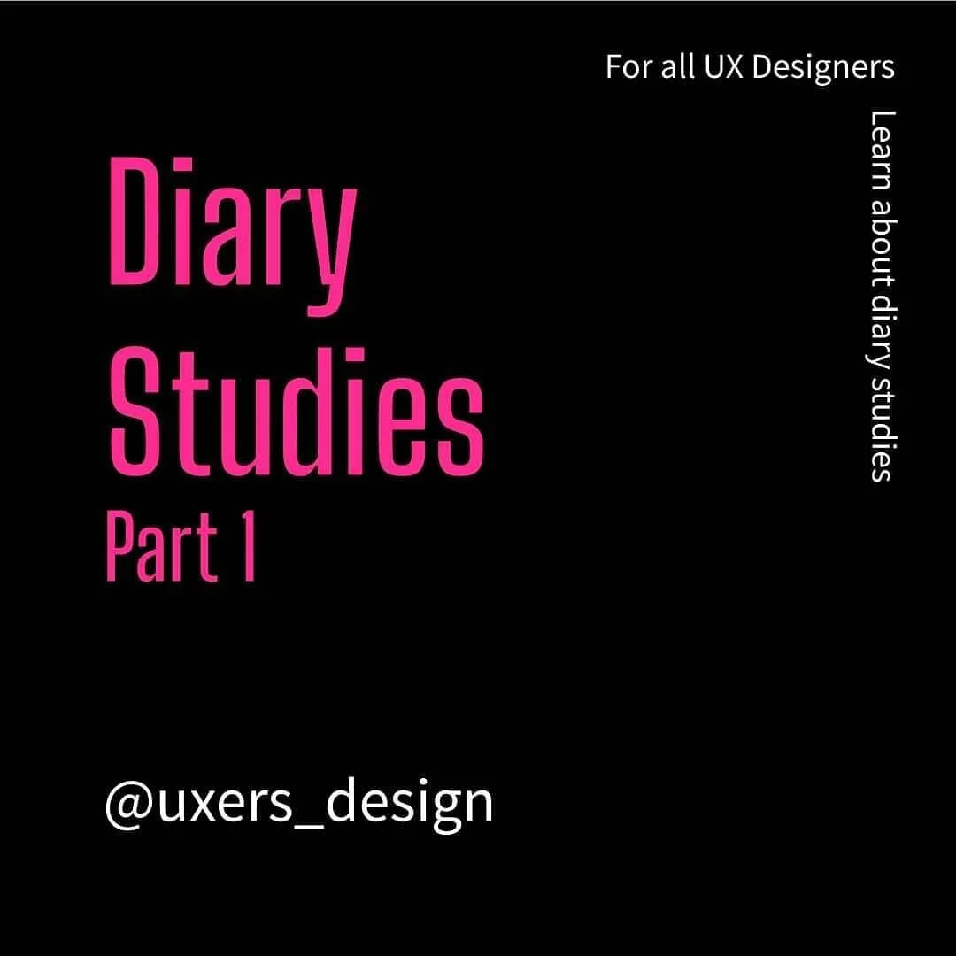 Diary studies is one of the most preferred research methods used by companies to understand their users better.
Diary studies part 1 helps to get a peek into the methodology and it's purpose.
Diary studies part 2 will bring attention to the implement