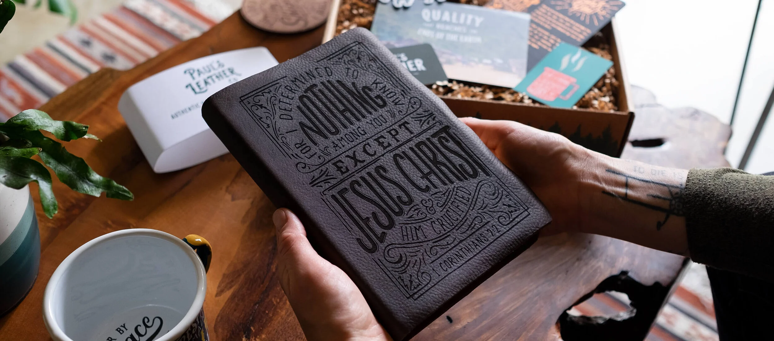 Paul’s Leather Co. Your Partners in Bible Reading