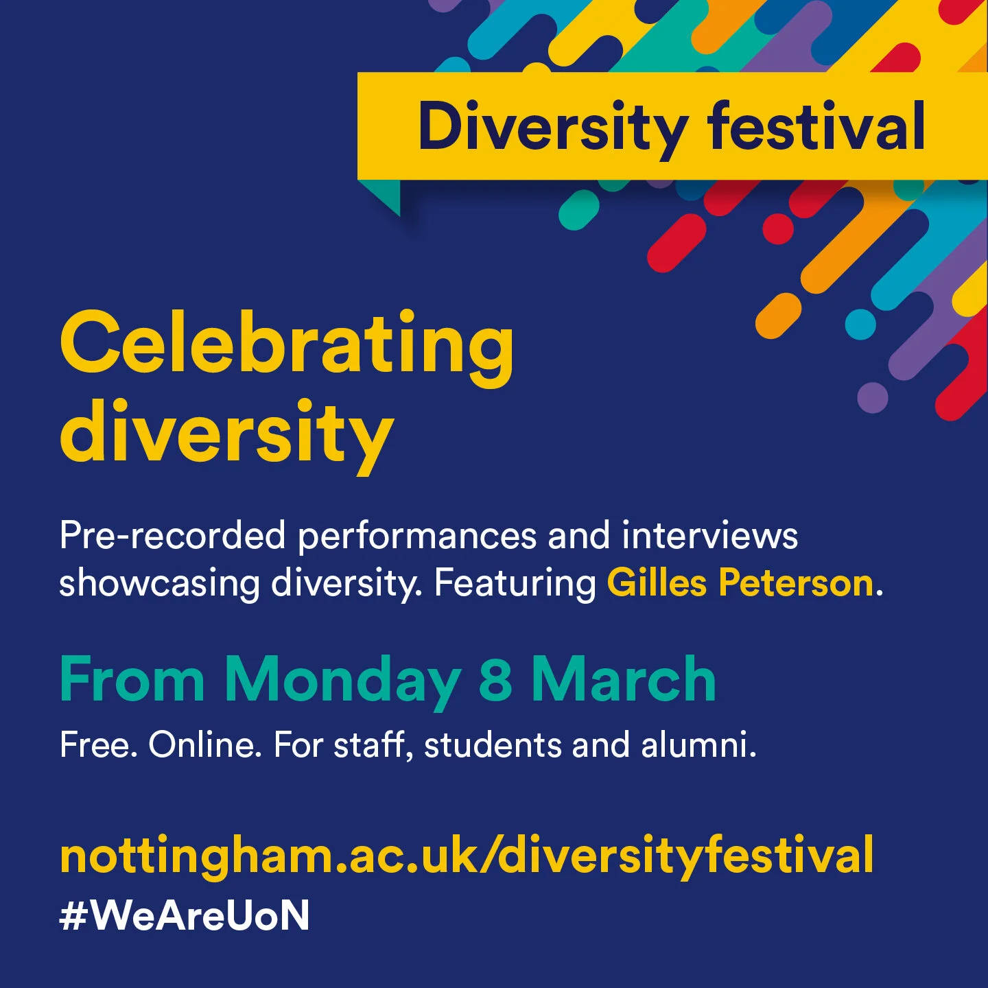 Nottingham Global Roots Festival to team up with The University of Nottingham with their first ‘Diversity festival’!