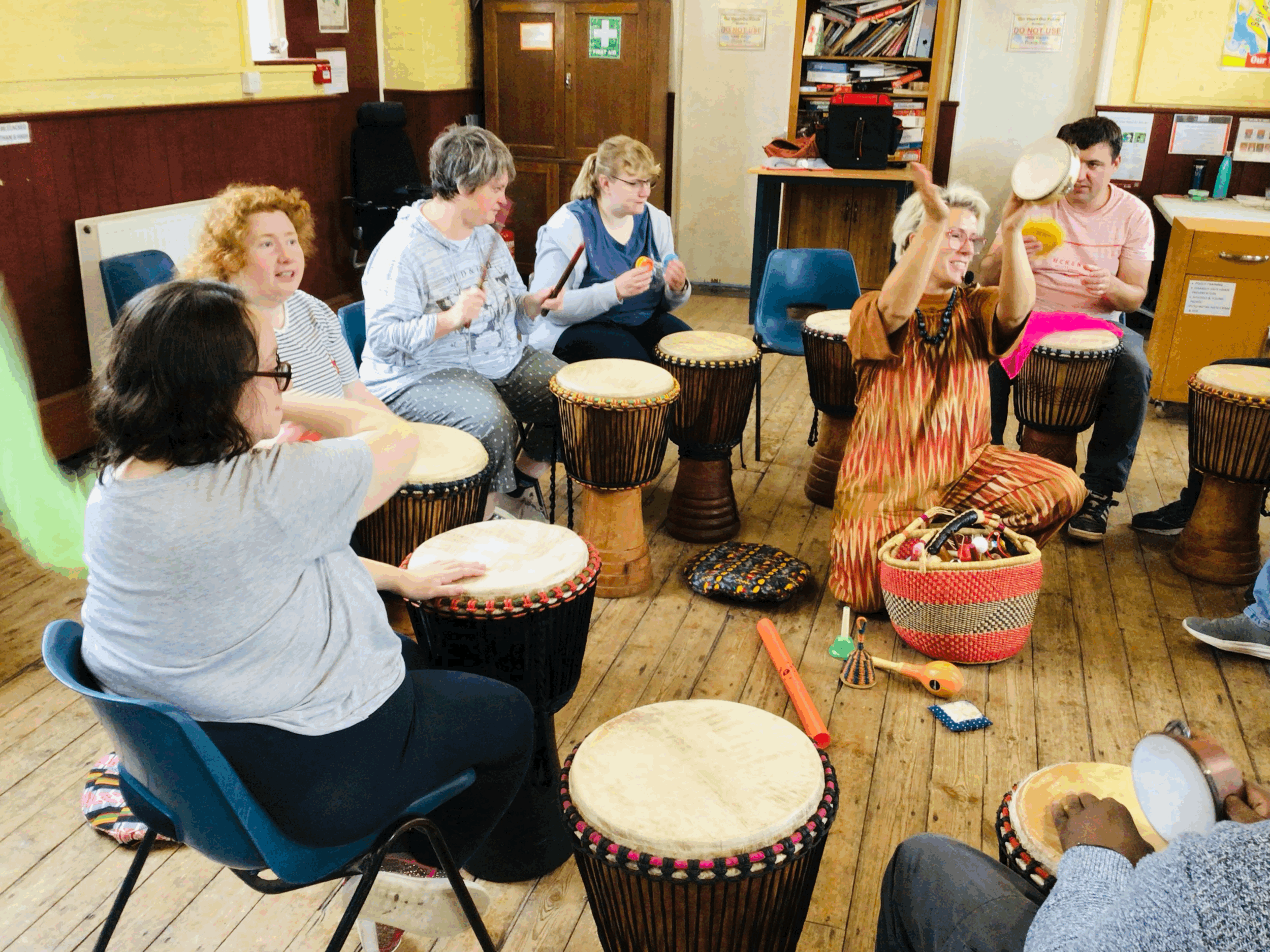 Rhythm, Connection and Joy – Drumming with Our Vision, Our Future in Chesterfield 
