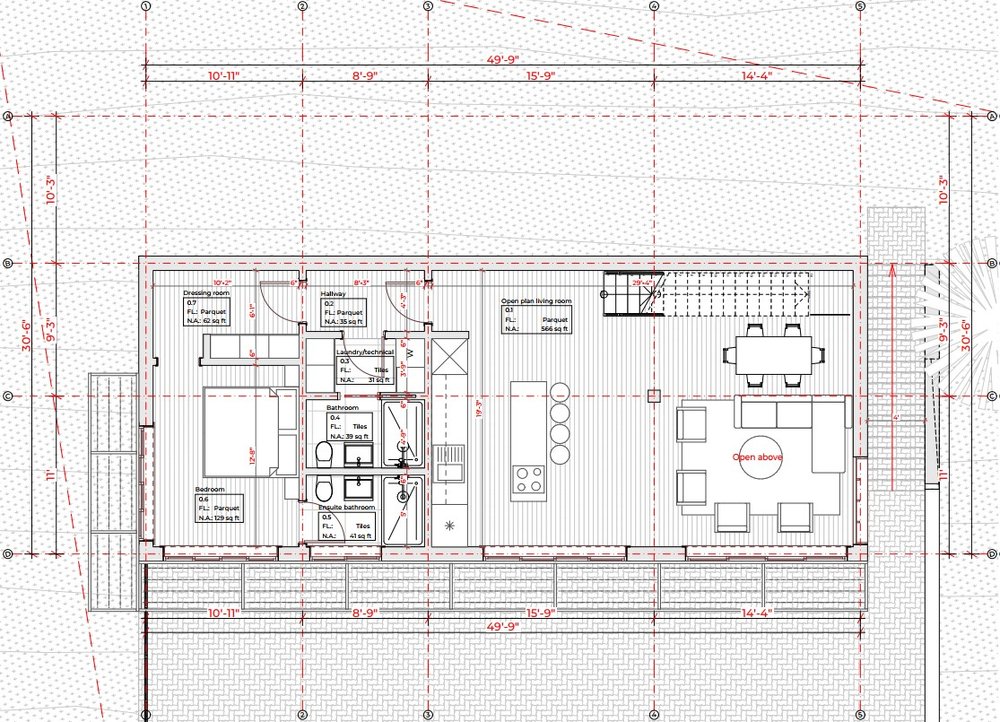 SD Floor plan example: