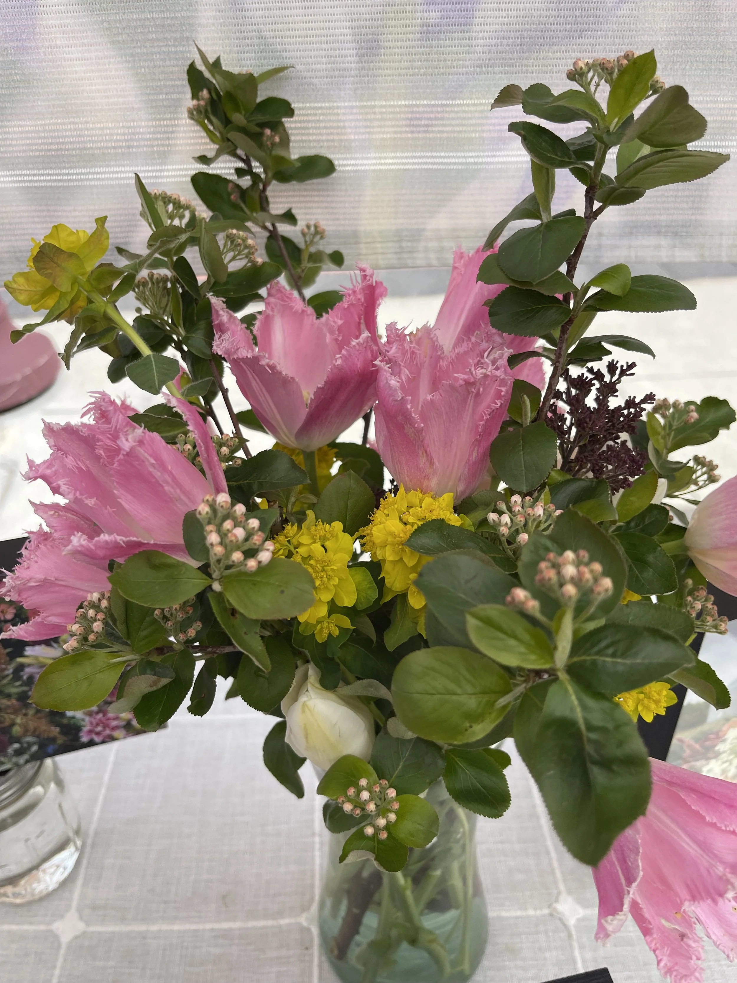 Spring Flower Arranging