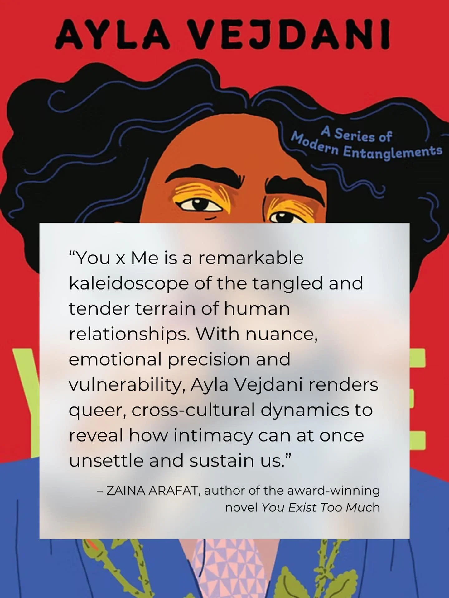 When you read my book I hope you feel seen, held and chosen in your wholeness. ❤️&zwj;🔥

Deepest gratitude to #ZainaArafat for this deeply meaningful blurb. 🧿

Pre-order: youxmebook.com 🌹