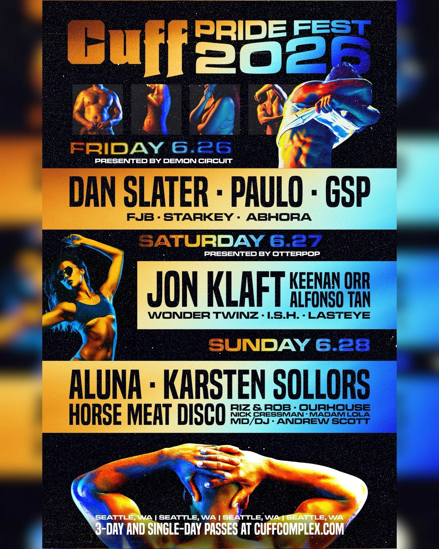 PriDE MONth is nearly upon us!  Friday, June 26th Demon Circuit is taking over The Cuff Complex Pride Fest to possess you with sounds by @danielsl8r, @gspdj , @djpaulomusic and more! We&rsquo;ve got lots of devilish surprises you won&rsquo;t want to 