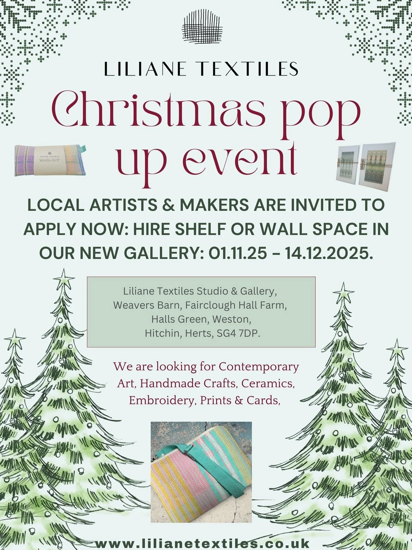 Christmas Pop up Gallery Shop