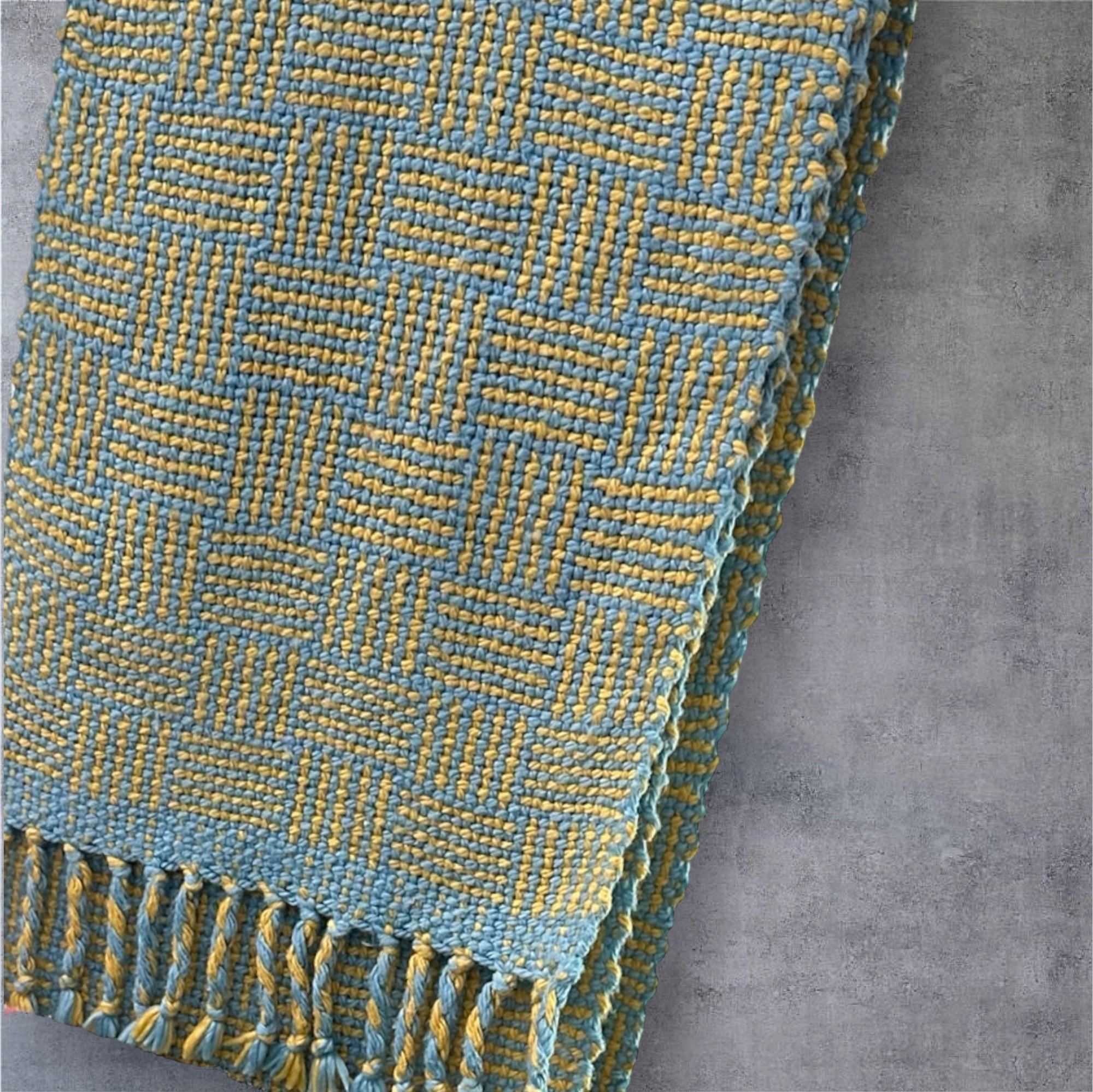 Handwoven scarf - Pure cotton Patterns