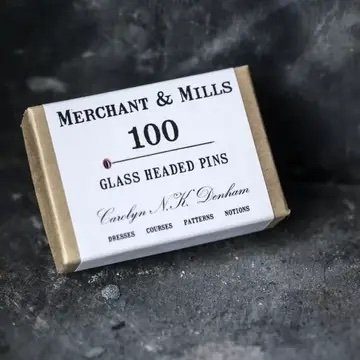 Merchant & Mills Glass Headed Pins