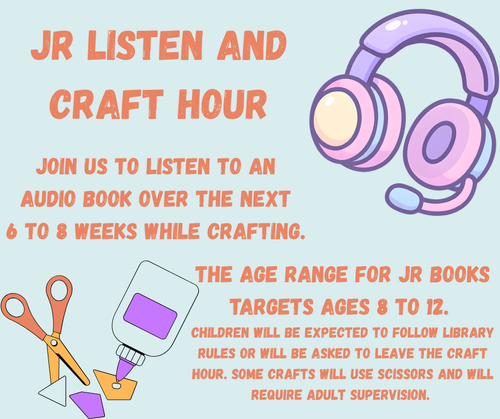 JR Listen and Craft