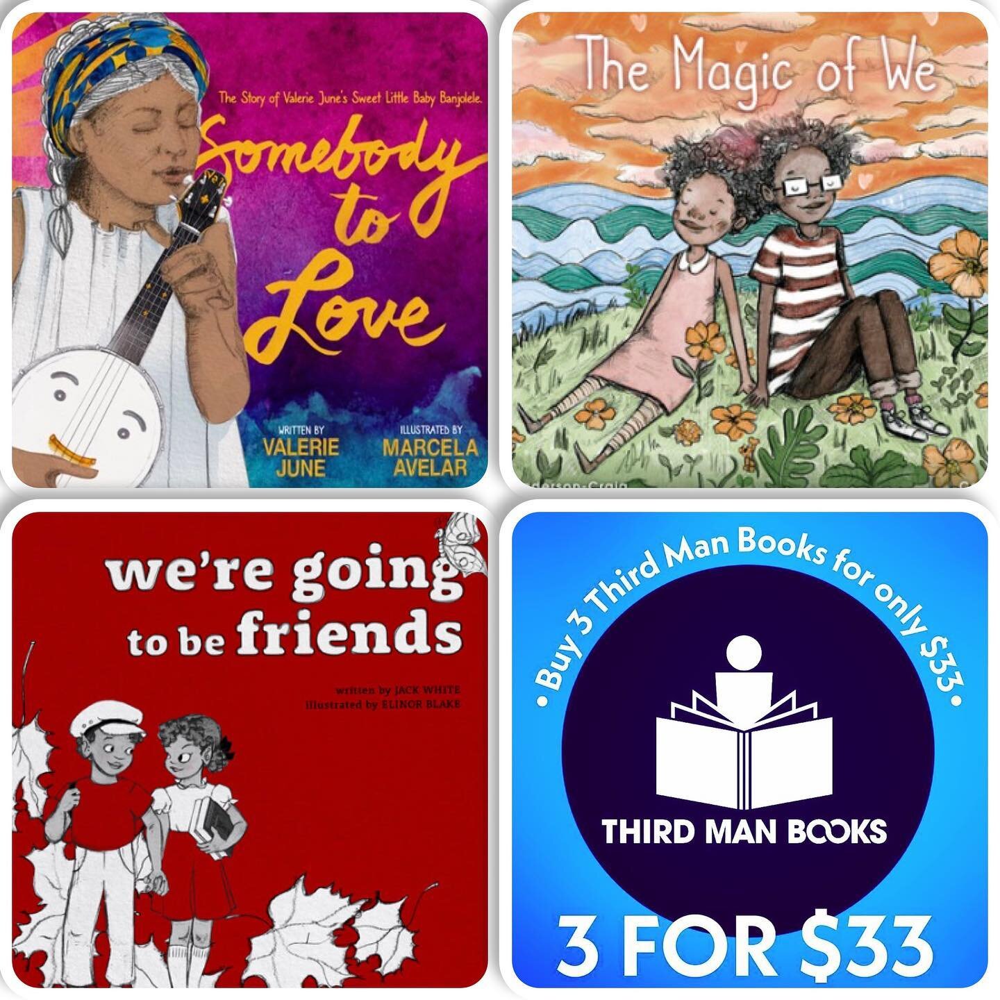 For the kids (and adults) of all ages!!! Three excellent children&rsquo;s books about friendship, growing up, . . . and music!
#childrensbooks #somebodytolove #valeriejune #marcelaavelar #themagicofwe #danielleandersoncraig #weregoingtobefriends #jac