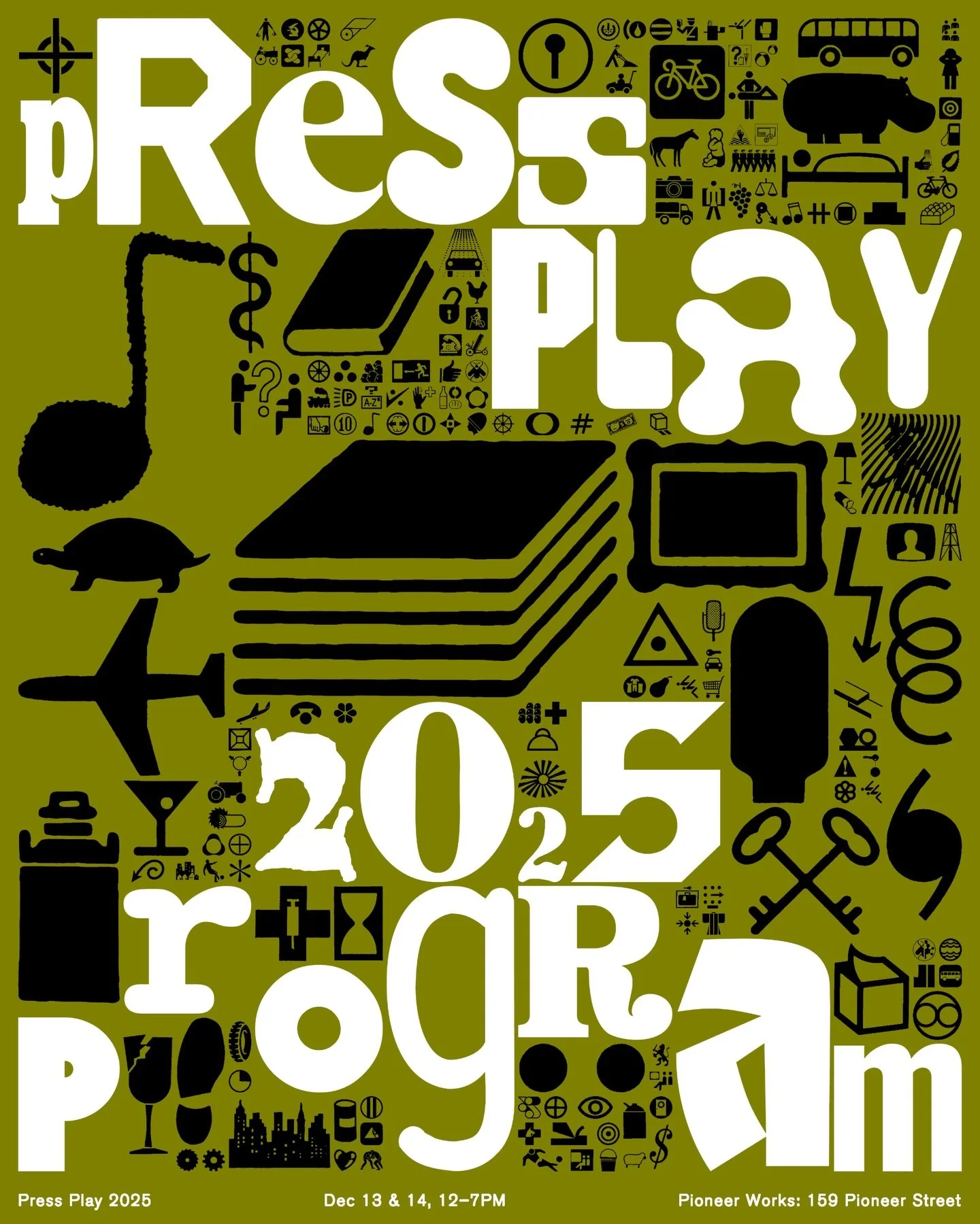 #thirdmanbooks is excited to be part of Press Play presented by @pioneerworks in Brooklyn the weekend of Dec 13. TMB will have a table selling our books plus excellent TMB poets Rachelle Toarmino and Sampson Starkweather will read their poems Saturda
