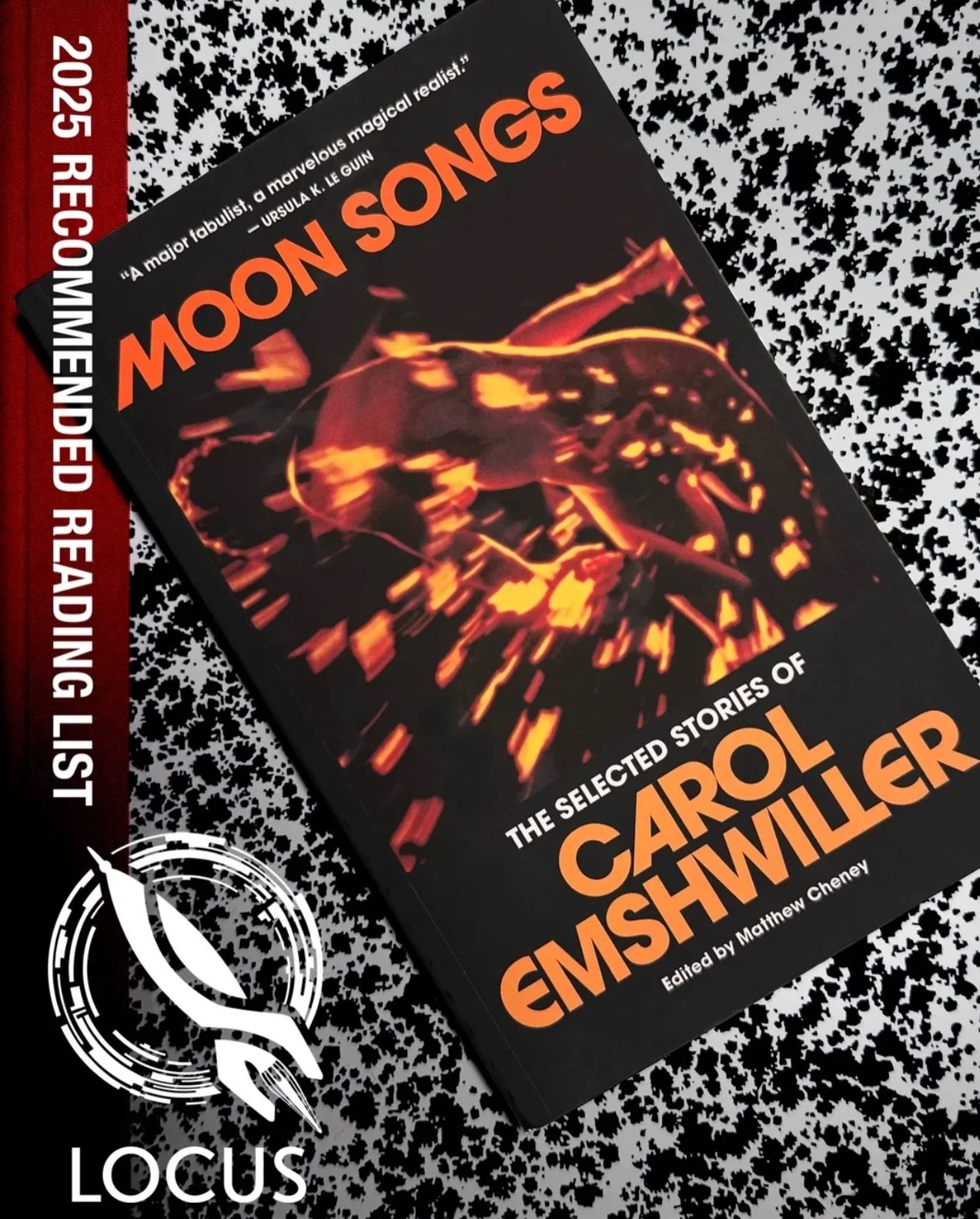 Thank you @locusmagazine for selecting MOON SONGS: THE SELECTED STORIES OF CAROL EMSHWILLER, edited by @melikhovo, for the magazine&rsquo;s recommended reading list of books published in 2025. MOON SONGS is in fantastic company. 

Carol  Emshwiller&r