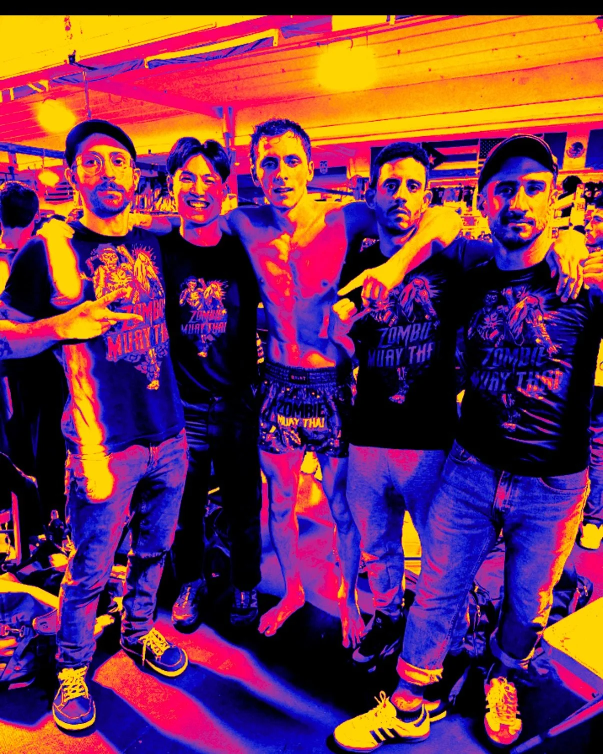 Congrats @thenicknorman on your win today. ZMT rolling deep 💪🏽🧟&zwj;♂️👊🏽 @zombiemuaythai #muaythai #nyc #team