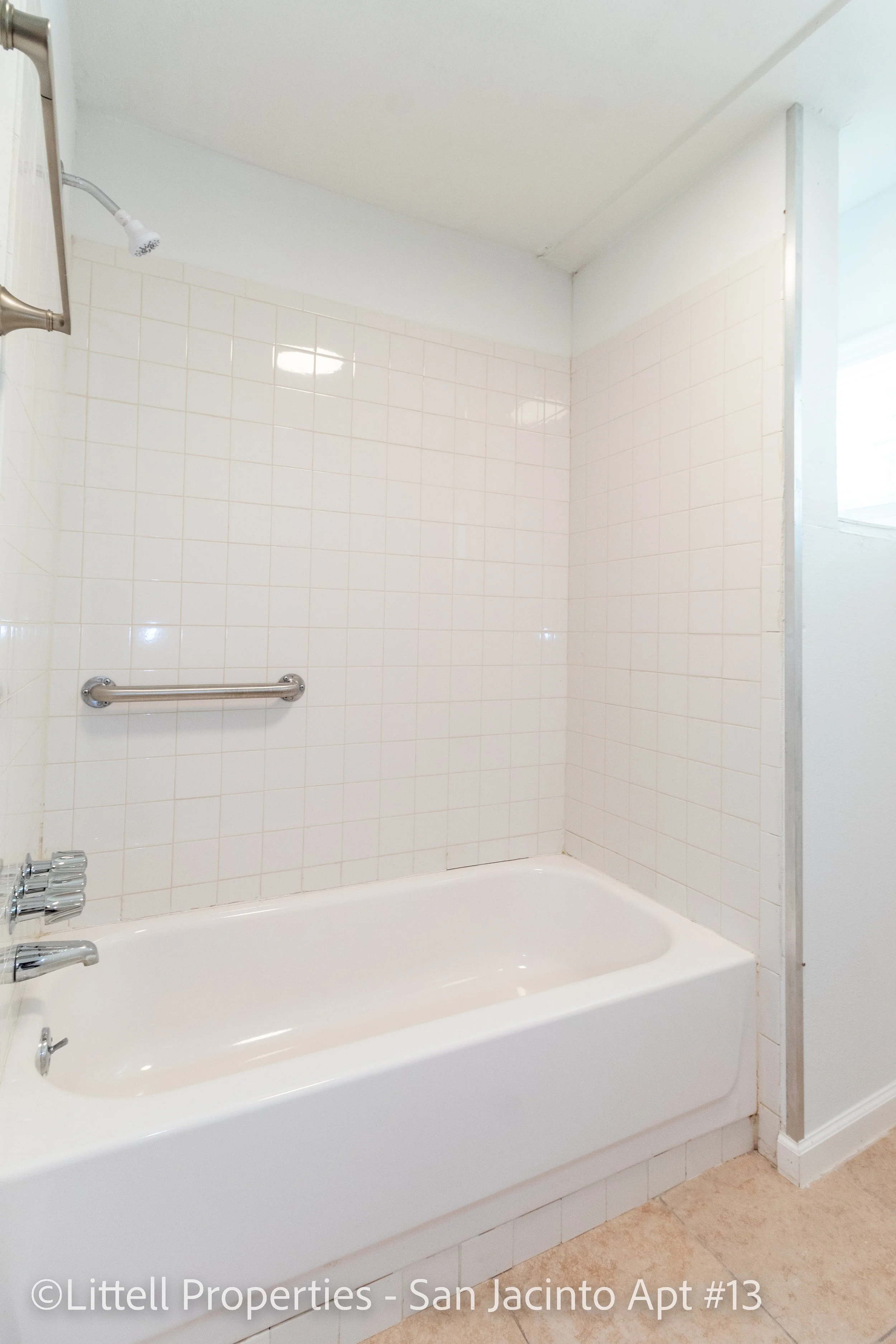  View of bathtub  