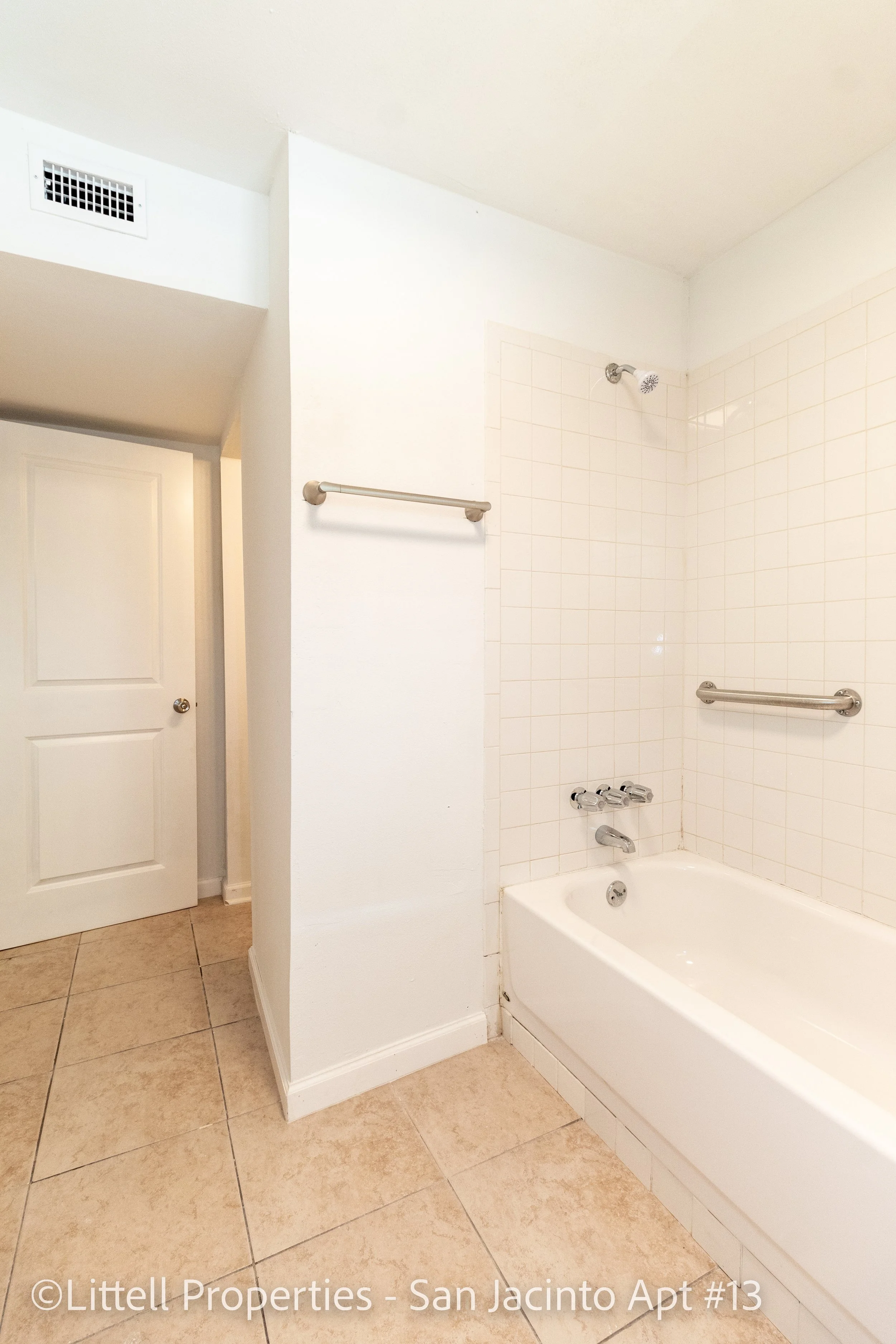  View of bathtub  
