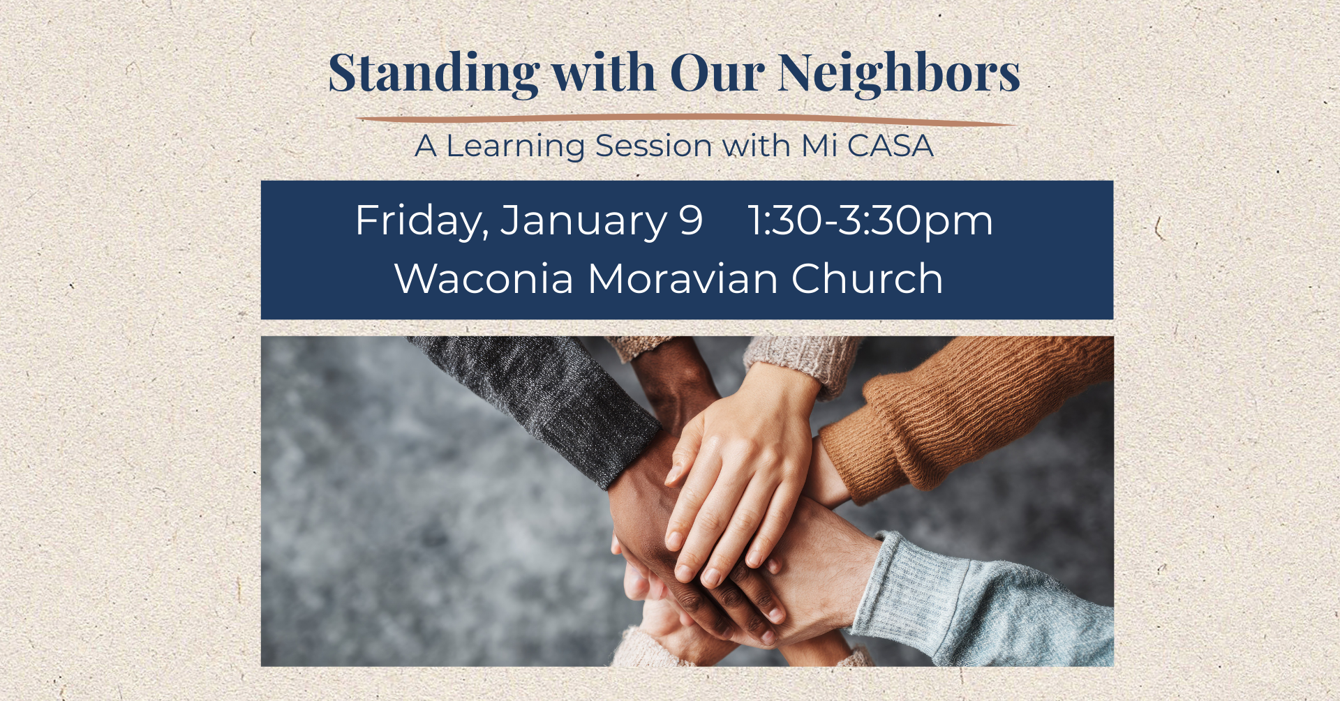 Standing with Our Neighbors: A Learning Session with Mi CASA
