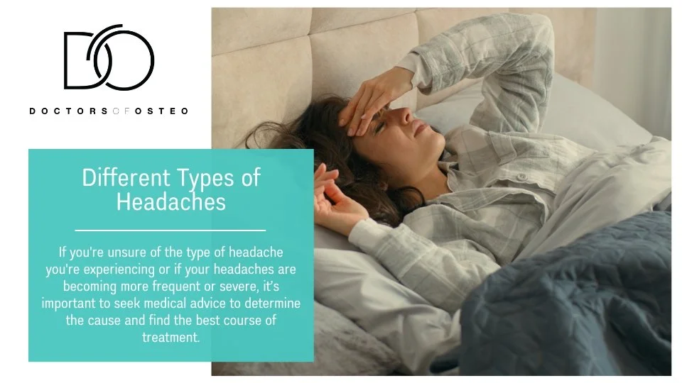 Osteopath Hawthorn East | Different Types of Headaches