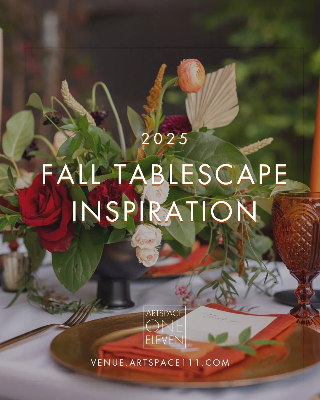 Designing the perfect autumn table starts with tone, texture, and warmth! 

🍁 Moody Neutrals Set the tone with earthy olive, burnt siena, and hues of deep rust that feel both elegant and grounded

🍁Texture steals the spotlight with layered place se