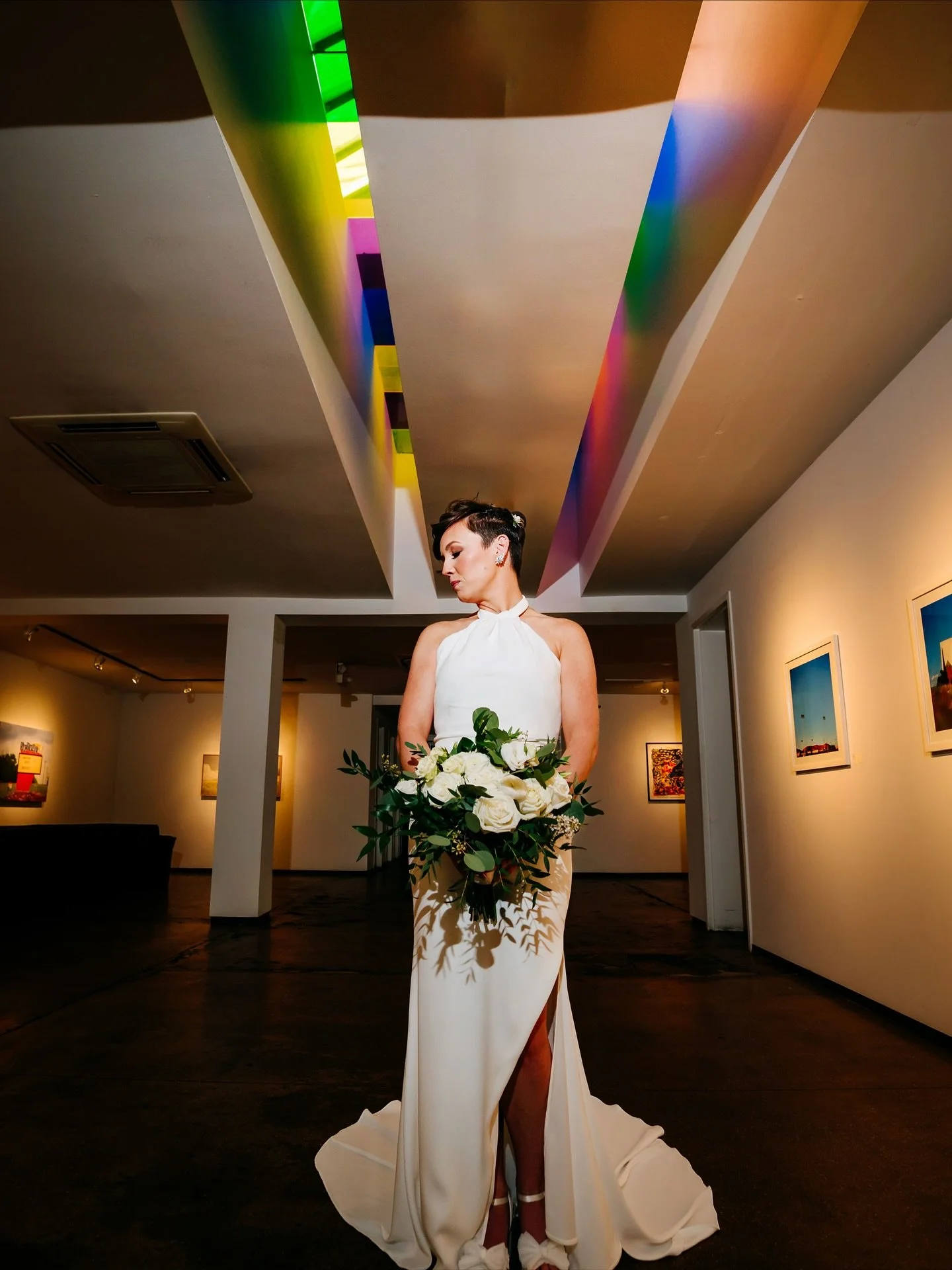 Love caught in the perfect light 🪄
&bull;
&bull;
📸 @silverbearcreative 
Venue: @artspace111 
Artwork: Dennis Blagg
&bull; 
&bull;
#FortWorthWeddings #DFWWeddings #TexasWeddingVenue 
#FortWorthBride #TexasBride #DFWWeddingVenue
#FortWorthEngaged #Fo