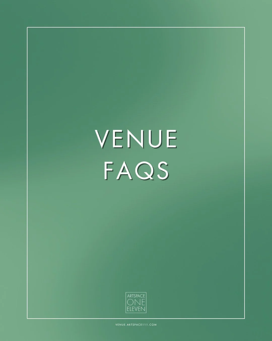 Your top questions answered!

Shoot us an email or DM us if you have any more burning questions. ❤️&zwj;🔥 
.
.
.
@artspace111
#FortWorthWeddings #DFWWeddingVenue #WeddingPlanning #VenueFAQ #TexasWeddingVenue #WeddingTips #FortWorthBride #DFWBride #E