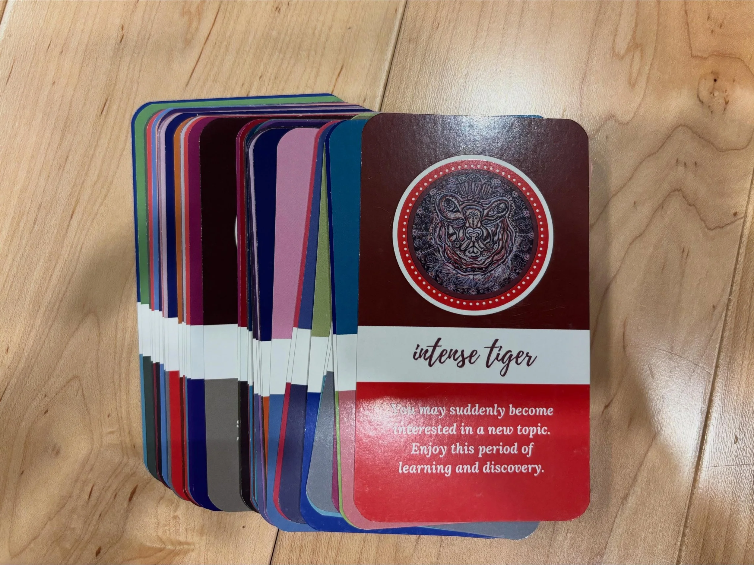 Happy Friday! As a writer and communications professional, words and images go hand in hand for me. So the logical extension of my drawings is to create message cards that let the art be more interactive and literally speak to people. The intense tig