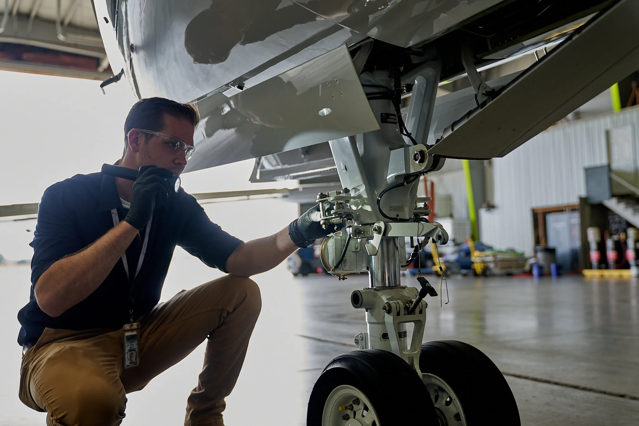 Aircraft Inspection and Part 145 Repair Station at Synergy Flight Center in Bloomington, Illinois