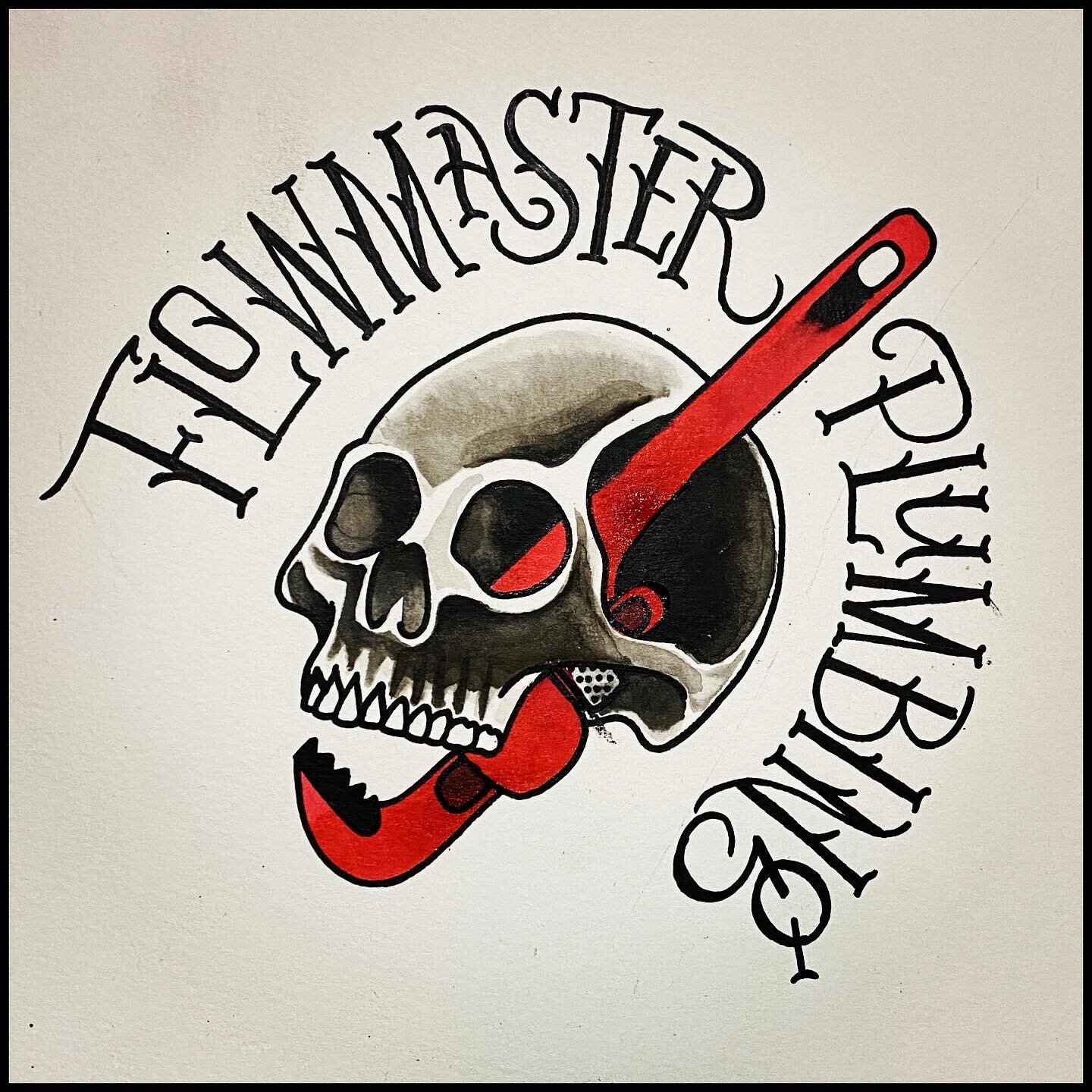 FLOWMASTER Plumbing was founded in 2012. This was my original logo. At the time, it was a combo of two of my favourite things! Plumbing, and tattoos! Special thank you to @paulwolk_tl for bringing my vision to life 🤙

While my logo has changed, my l