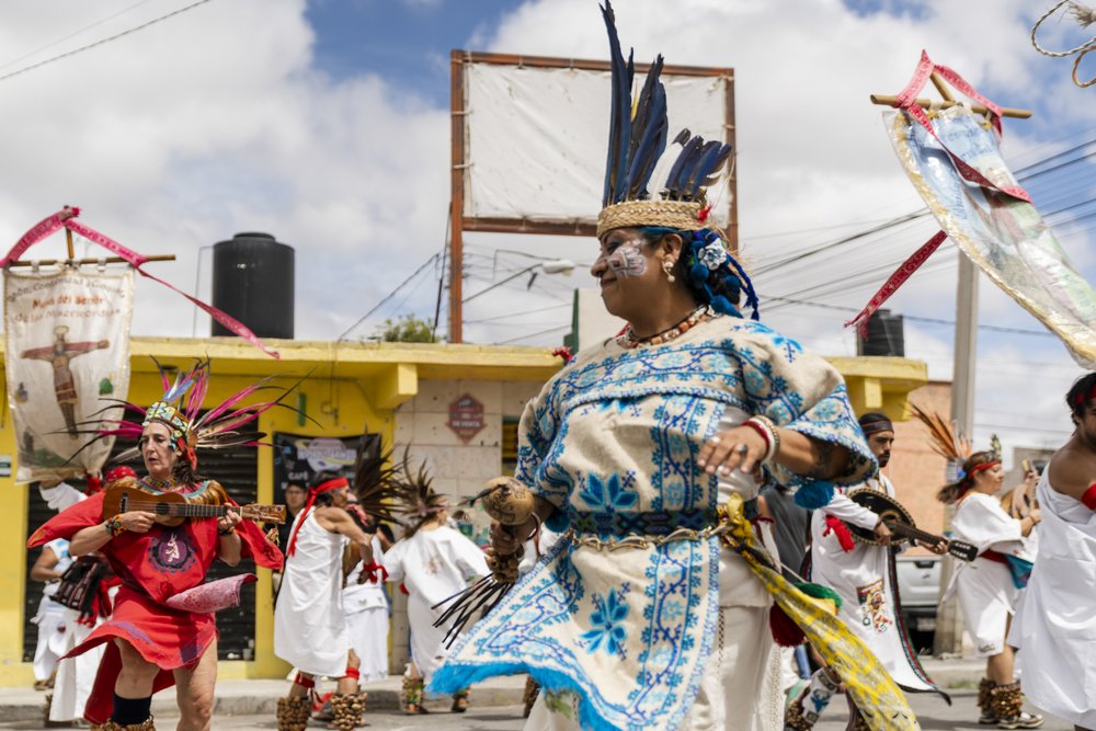  Xochitl-Quetzal Aztec Dance in Mexico City 2022 