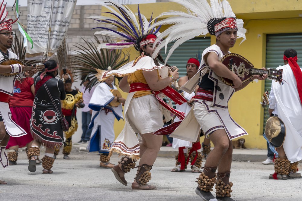  Xochitl-Quetzal Aztec Dance in Mexico City 2022 