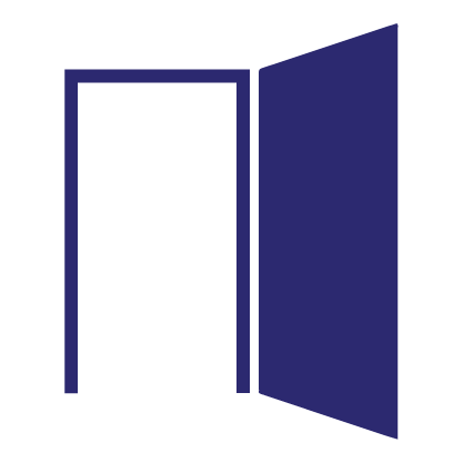An Icon of an open door