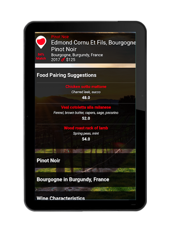 Digital Wine Lists for Tablets & iPads — My Wine Guide