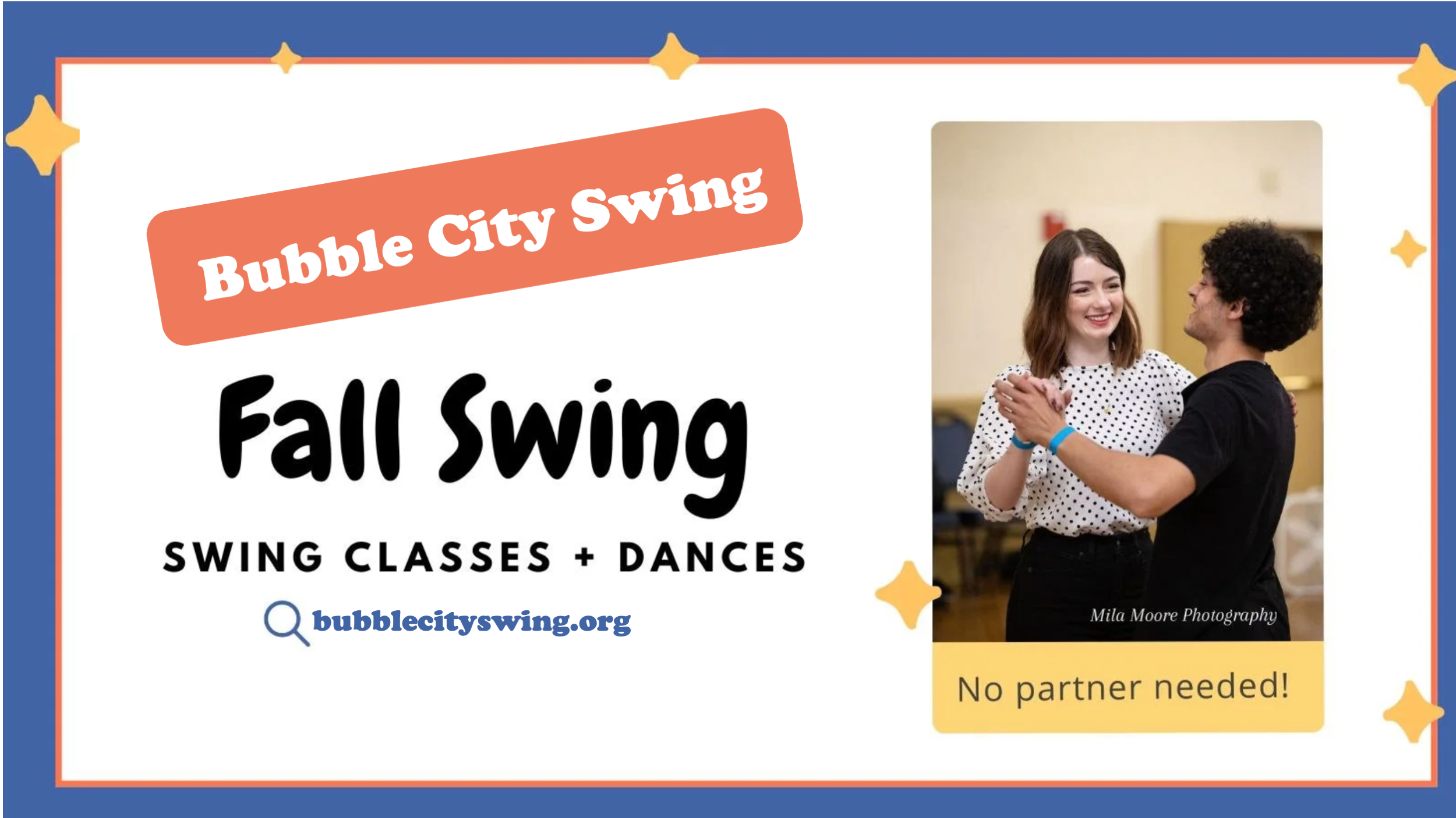 Fall Lessons and Weekly Social Dance 