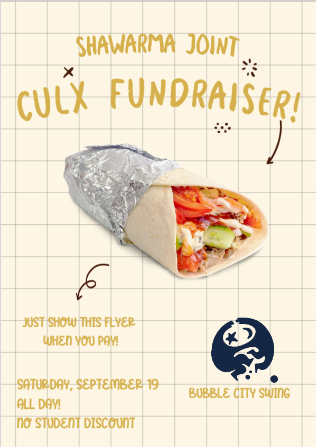 Shawarma Joint Fundraiser