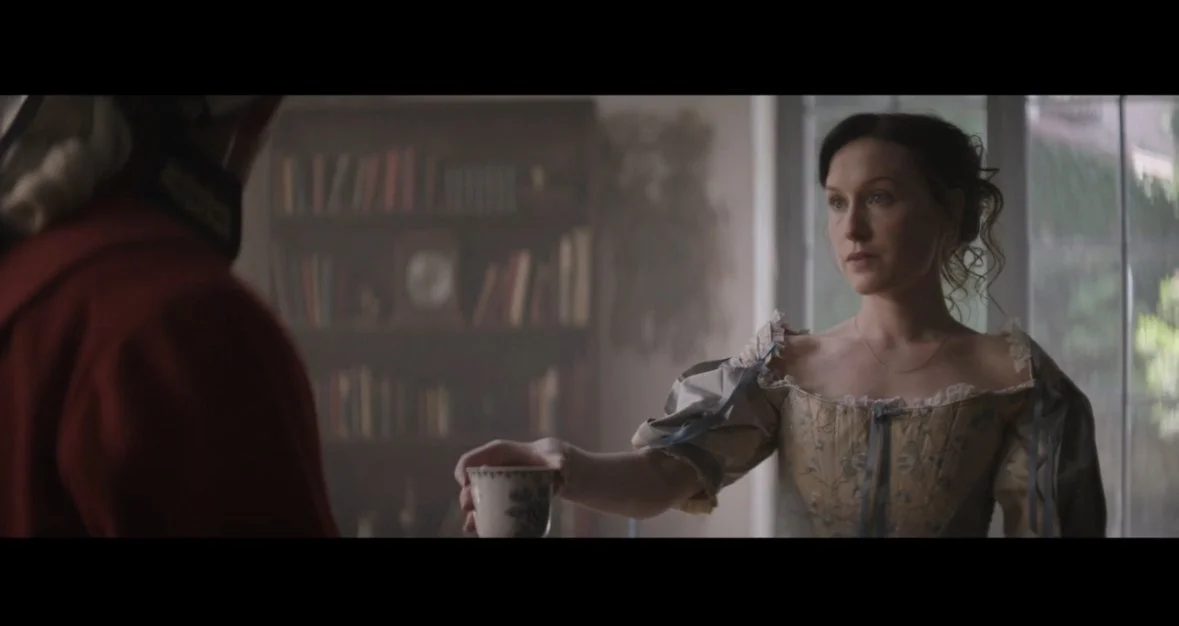 Jane West as Margaret Gage in "Blood on the Bridge"