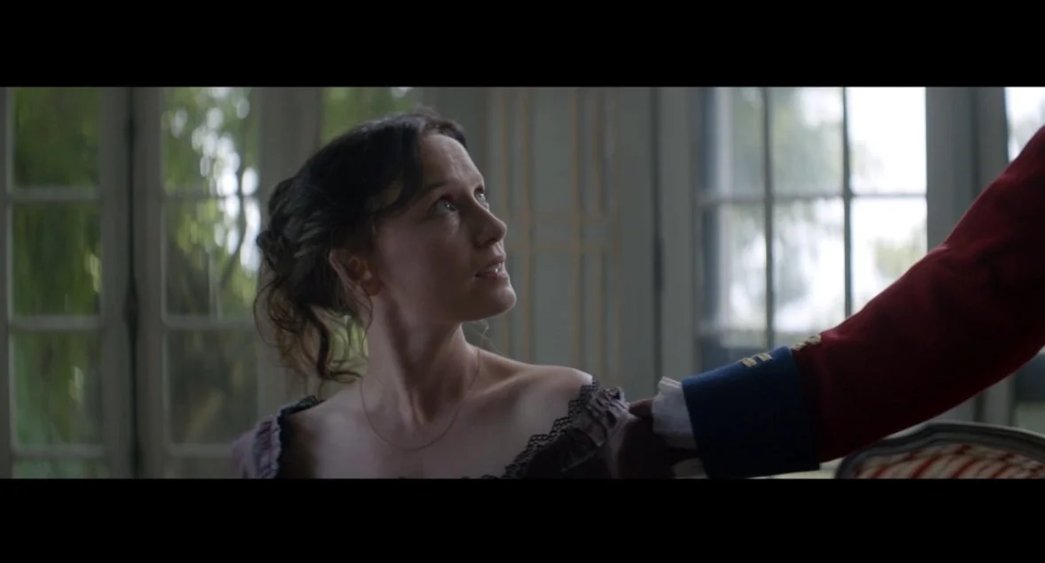 Jane West as Margaret Gage in "Blood on the Bridge"