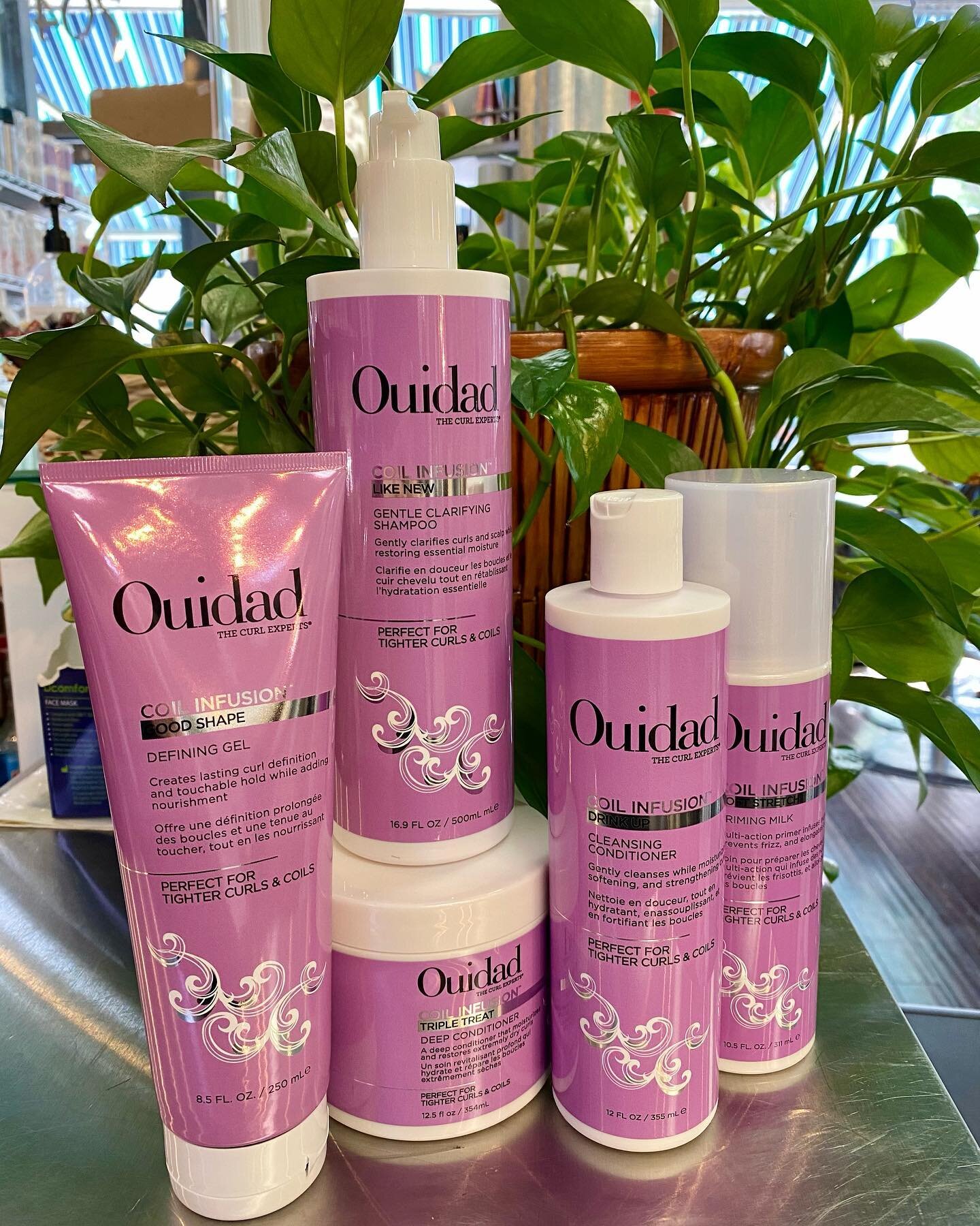 NEW IN STOCK! Ouidad Coil Infusion line is now at Wavelengths! Perfect for those with tighter curls and coils! 😍
.
.
.
.
#ouidadcurls #ouidad #newproduct #curlsfordays