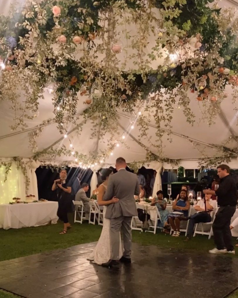 The rain didn&rsquo;t keep Tim and Mary from having a beautiful wedding, and we were so glad to help them make it happen! Congratulations to the new Mr. and Mrs!! 🤍