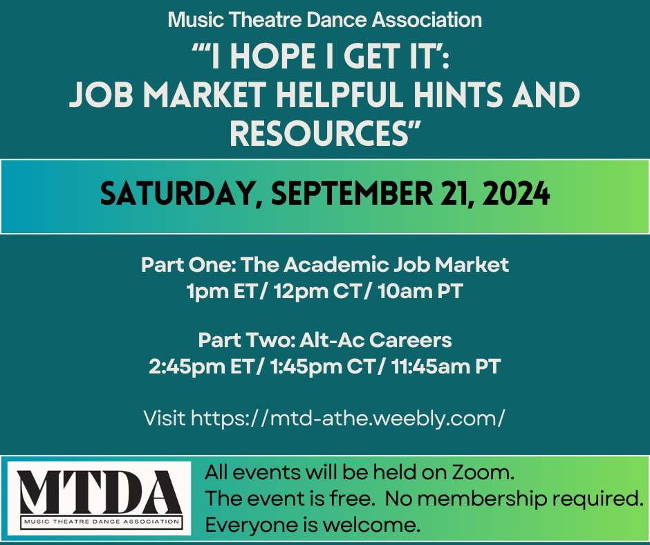 ​“‘I Hope I Get It’: Job Market Helpful Hints and Resources”