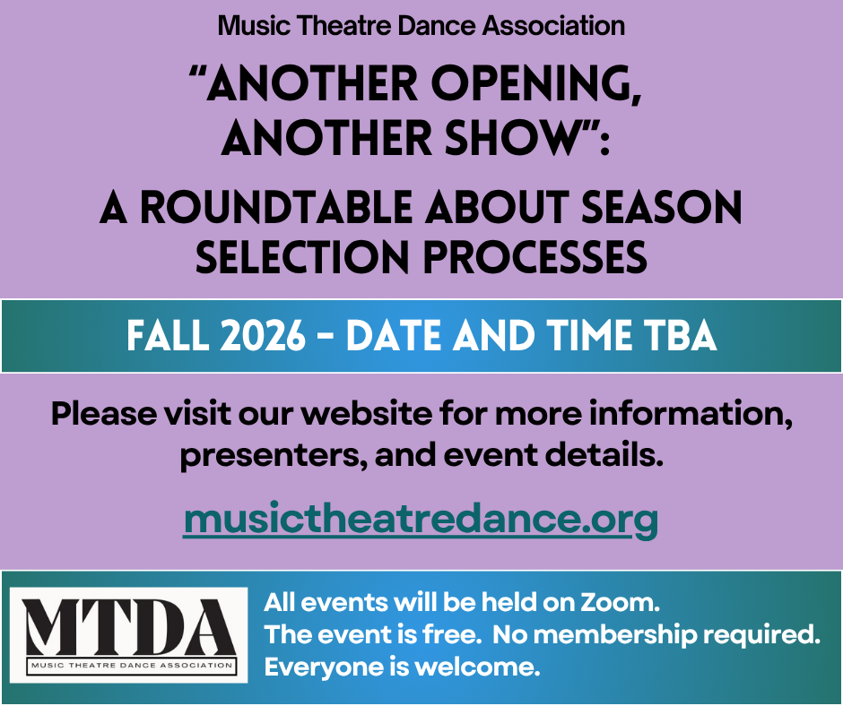 "Another Opening, Another Show": A Roundtable About Season Selection Processes