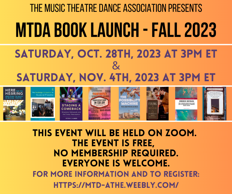 MTDA Book Launch - Fall 2023